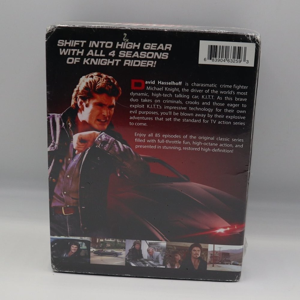 Knight Rider Complete Series DVD Box Set Unopened - Picture 2 of 2